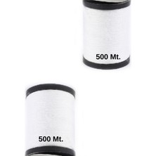 PremiumPort Sağlam Kuaför ve Dikiş Ipi, 500M x 2, Modern ve Dayanıklı Tasarım