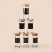 Matmel Joy 6'lı Baharatlık Seti - Siyah / Kahverengi