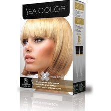 Sea Color Kit Saç Boyası Sarı 9.0 3 Adet