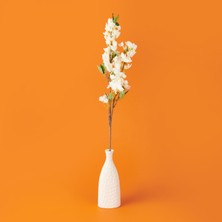 Matmel Kiraz Çiçeği Yapay Çiçek - Krem - 90 cm