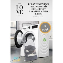 PremiumPort 50X70CM Çamaşır Yıkama Filesi, Rahat ve Güvenli Temizlik Için Ideal