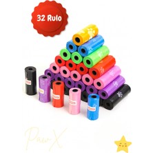 Feyza Design 48 Çiftli Kedi Köpek Kaka Poşeti, Hijyenik, Kokusuz, Sızdırmaz, Dayanıklı