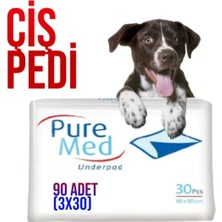 Feyza Design 60X90 cm Kedi Köpek Çiş Pedi 90 Adet, Temiz ve Güvenli Kullanım