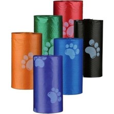 Feyza Design 4'lü Rulo Kedi Köpek Kaka Poşeti Seti, 60 Adet, Taşınabilir ve Sızdırmaz