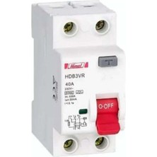 Himel Monofaze Kaçak Akım Koruma Şalteri  6ka 30MA 40A 1p+N   Tse Ce Koruma Rolesi