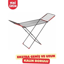PremiumPort Kalın Borulu Çamaşır Askısı, Güçlü Kurutma Kapasiteli, Dayanıklı Tasarım