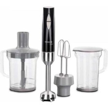 Braventa Collection Vertex Mega Inox/siyah Blender Set