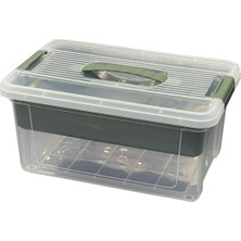 PremiumPort Çok Bölmeli 5lt Organizer Kutu, Pratik ve Şık Saklama Çözümü