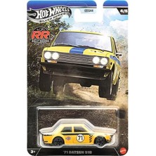 Hot Wheels Temalı Arabalar Silver Serisi Rally Racers 71 Datsun 510 JKX64