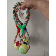 Feyza Design Dayanıklı Köpek Çiğneme Topu, Eğlence ve Egzersiz Için Ideal