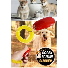 Feyza Design Taşınabilir Köpek Clicker Ses Eğitimi Bilek Bandı Evcil Hayvan Aracı