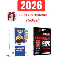 Doktrin Yayınları 2026 Kpss Vatandaşlık Soru Bankası ve Vatandaşlık Son 15 Yıl Çıkmış Sorular + 1 Kpss Deneme Hediyeli