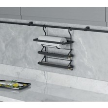 PremiumPort Folyoluk ve Kağıtlık S-4001-A Antrasit, Şık ve Kullanışlı Tasarım