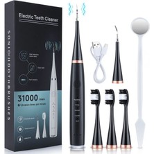 Azurtech Dental Ultrasonik Diş Taşı Sökücü Elektrikli Diş Temizleyici Diş Temizleme Diş Beyazlatma