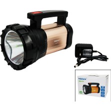 Go İthalat 20W El Feneri - Projektör - Fiş Şarjlı - Metal Gövde - Powerbank (5477)