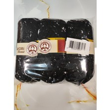 Ören Bayan Favori Tweed Siyah El Örgü Ipi (3 Adet) - Renk: 999D