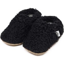 Ella Bonna Teddy Bebek Patiği Ev Pandufu, Kaydırmaz Taban, Organik Pamuk Astar Kreş Ayakkabısı