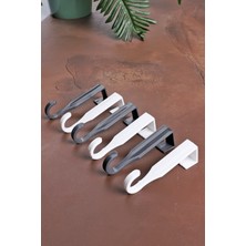 PremiumPort Çekmece ve Dolap Kapağına Takılan Çok Amaçlı Pratik 12 Askı Seti