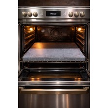 Stone Edition Taş Fırın Lezzeti %100 Bazalt Lahmacun Taşı 30x35x2 cm