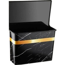 PremiumPort Mermer Desenli Askılı Dolap Düzenleyici, Şık ve Pratik Depolama Çözümü