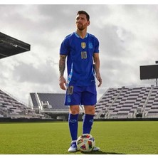 Arjantin 2024 Yeni Sezon Lionel Messi Deplasman Forması (Blue)