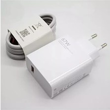 BlueCase 67W Turbo Type-C Şarj Seti – Hızlı Şarj Adaptörü + Kablo (Xiaomi, Redmi, Huawei)