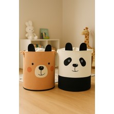 PremiumPort 2'li Çok Amaçlı Katlanır Oyuncak ve Saklama Sepeti 37X40 cm