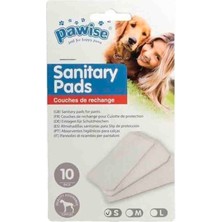 Feyza Design Köpekler Için Konforlu S Boy Külot Pedi 10'lu Paket