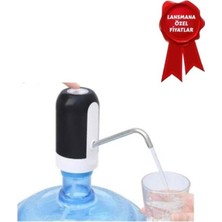 PremiumPort Şarjlı Cam ve Plastik Damacana Pompası, Tek Motorlu, Kolay Kullanım