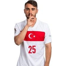 Türkiye Euro 2024 Yunus Akgün Yetişkin Forması (Beyaz)
