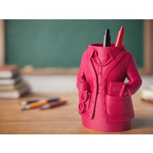 TriVox3D Öğretmen Üniforma Masaüstü Kalemlik Organizer (Renk Seçimi Vardır)