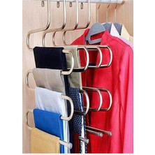 PremiumPort 5'li Pantolon Askısı Seti, Pratik ve Şık Giyim Aksesuarı