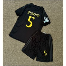 2023/24 Yeni Sezon Jude Bellingham Alternatif Çocuk Forması 3'lü Set (Thırd Shırt)