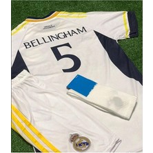 R.madridd 2023-24 Sezon Jude Bellingham Iç Saha Çocuk Forması 3'lü Set