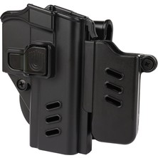 Black Grips Polimer Taktik Kılıf Sar9 & Sar9 Mete Uyumlu Siyah 360° Dönebilir Özellikli