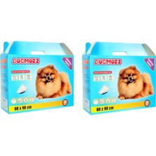 Feyza Design Yapışkan Bantlı Köpek Çiş Eğitim Pedi 60X90 Cm, 30'lu Paket, 2 Adet