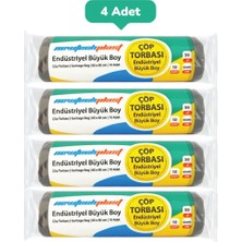 Newtechplast Endüstriyel Büyük Çöp Torbası 65 x 80 cm (4 Rulo)