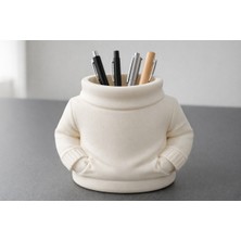 TriVox3D Erkek Kazak Model Kalemlik Masaüstü Organizer (Renk Seçimi Vardır)