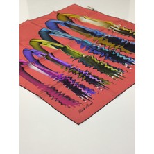 Silkhome Tivil  Ipek Eşarp Mercan 2002-1