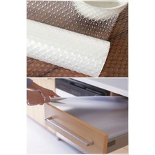 PremiumPort Kaymaz Dolap Iç Çekmece Kaydırmaz Raf Örtüsü 45X10 M