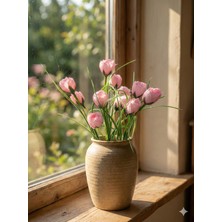 Siyah Lale Yapay Çiçek 1 Demet