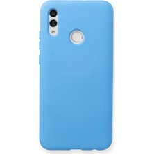 Eco Port Huawei P Smart 2019 Kılıf Nano Içi Kadife Silikon - Mavi