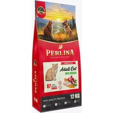 Perlina Yetişkin Kedi Tavuklu 12KG