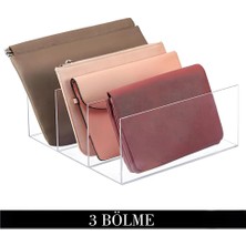PremiumPort 3 Bölmeli Clutch Çanta ve Cüzdan Organizer, Şık ve Pratik Kullanım