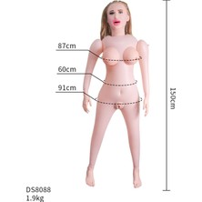 Gerçekçi Şişme Kadın Sarı Saçlı Sarışın