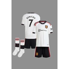 R,o,n,a,l,d,o, 2022-23 Sezon Manchester/united Deplasman Çocuk Forması 4'lü Set