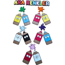 Ngüzel Keçe Tasarım Keçe Ara Renkler Seti