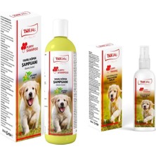 Feyza Design Yavru Köpekler Için Şampuan ve Tuvalet Eğitim Spreyi Seti