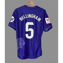 Jude Bellingham 2023-24 Sezon Real Madrid Mor Güllü Özel Tasarımlı Yetişkin Forması