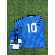 Lionel Messi 1994 Sezonu Arjantin Milli Takım Çocuk Forması 4'lü Set
